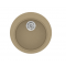 Νεροχύτης Γρανιτένιος Sanitec Classic Granite 316  (Ø48) Βαρέως Τύπου Metallic Cream 15